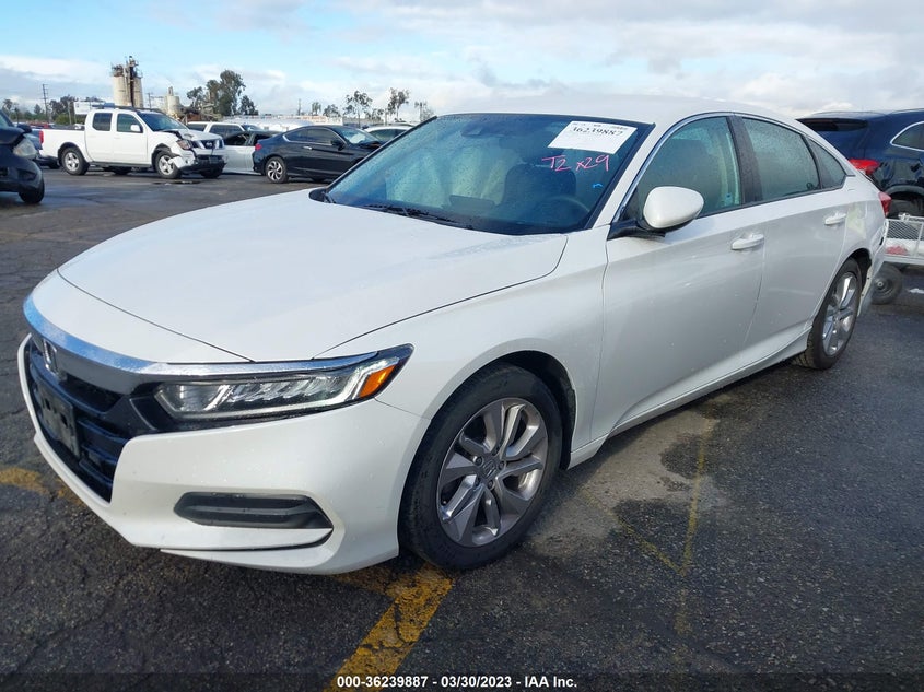 VIN 1HGCV1F18KA167595 2019 HONDA ACCORD SEDAN LX 1.5T