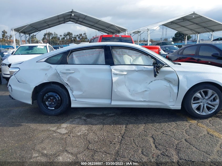 VIN 1HGCV1F18KA167595 2019 HONDA ACCORD SEDAN LX 1.5T
