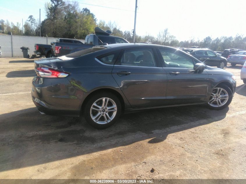 2018 FORD FUSION SE - 3FA6P0H76JR195763