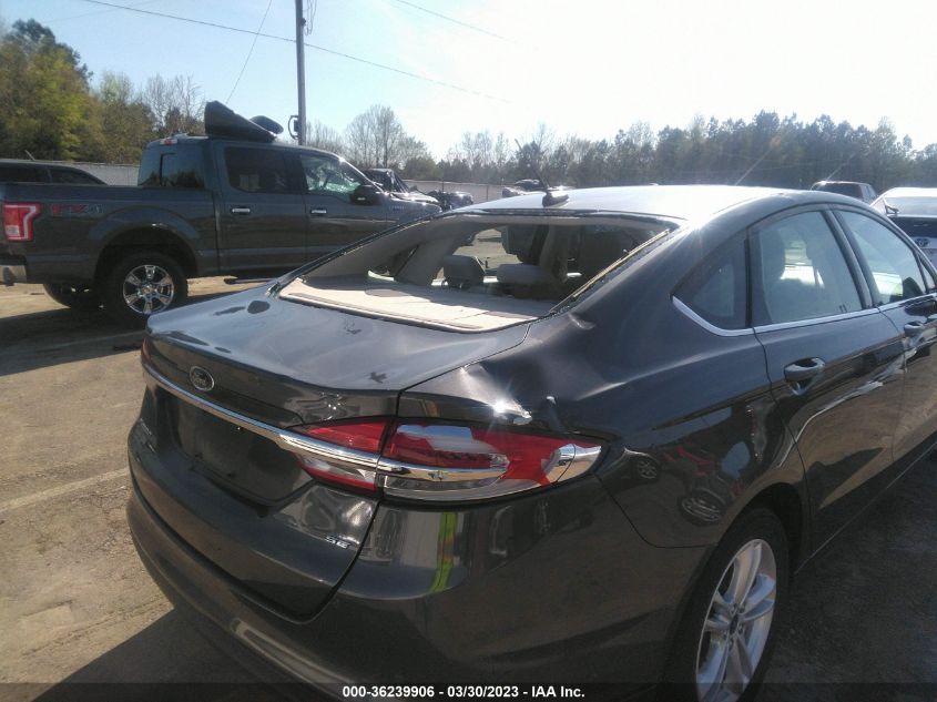 2018 FORD FUSION SE - 3FA6P0H76JR195763