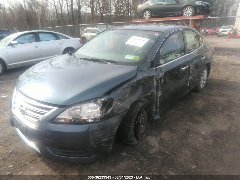 2014 NISSAN SENTRA S - 3N1AB7AP9EY241638