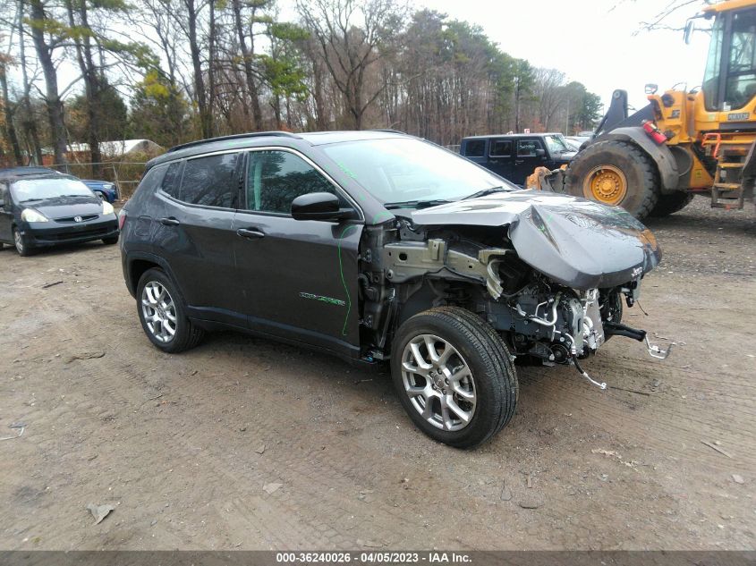 2022 JEEP COMPASS LATITUDE LUX - 3C4NJDFB3NT207883