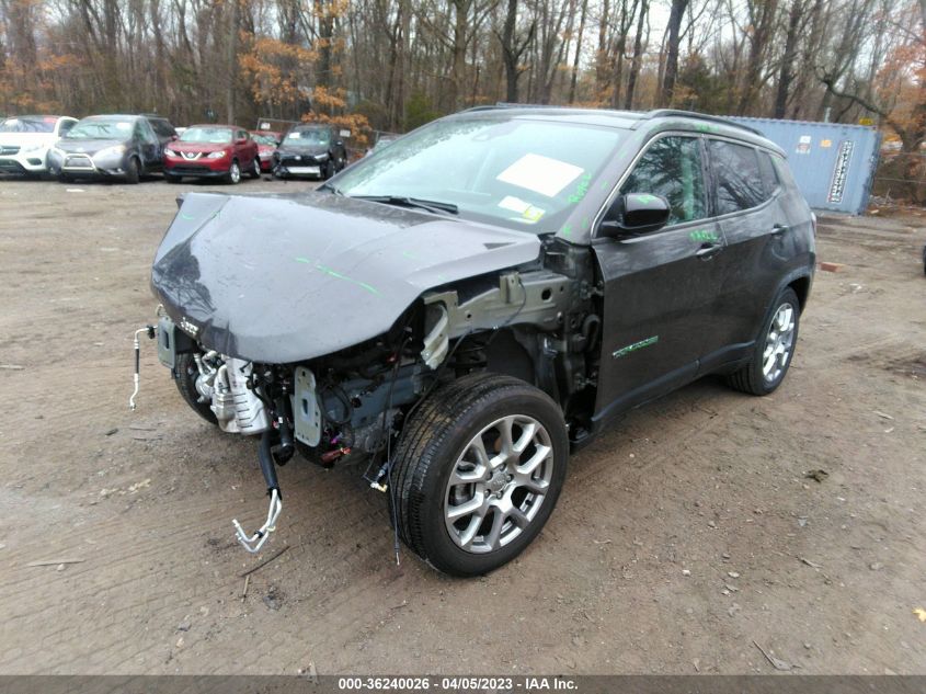 2022 JEEP COMPASS LATITUDE LUX - 3C4NJDFB3NT207883