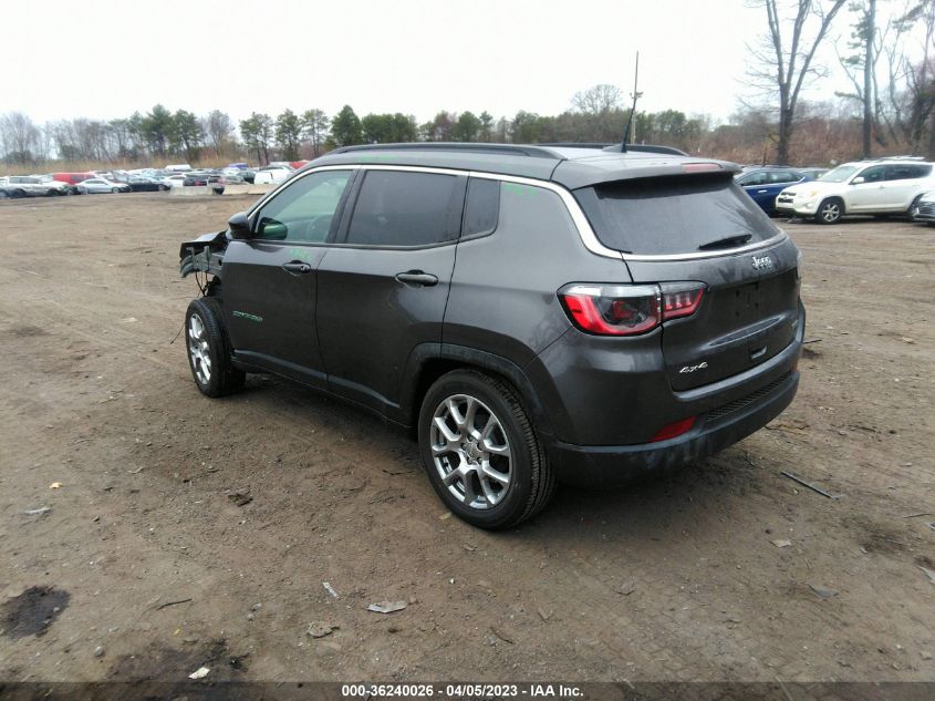 2022 JEEP COMPASS LATITUDE LUX - 3C4NJDFB3NT207883