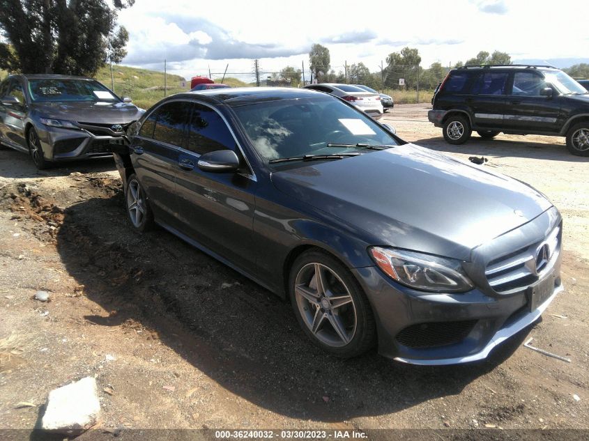 2015 MERCEDES-BENZ C-CLASS C 300 - 55SWF4KB9FU037863