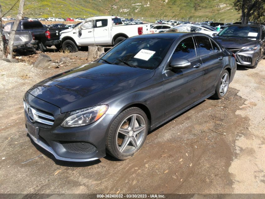 2015 MERCEDES-BENZ C-CLASS C 300 - 55SWF4KB9FU037863