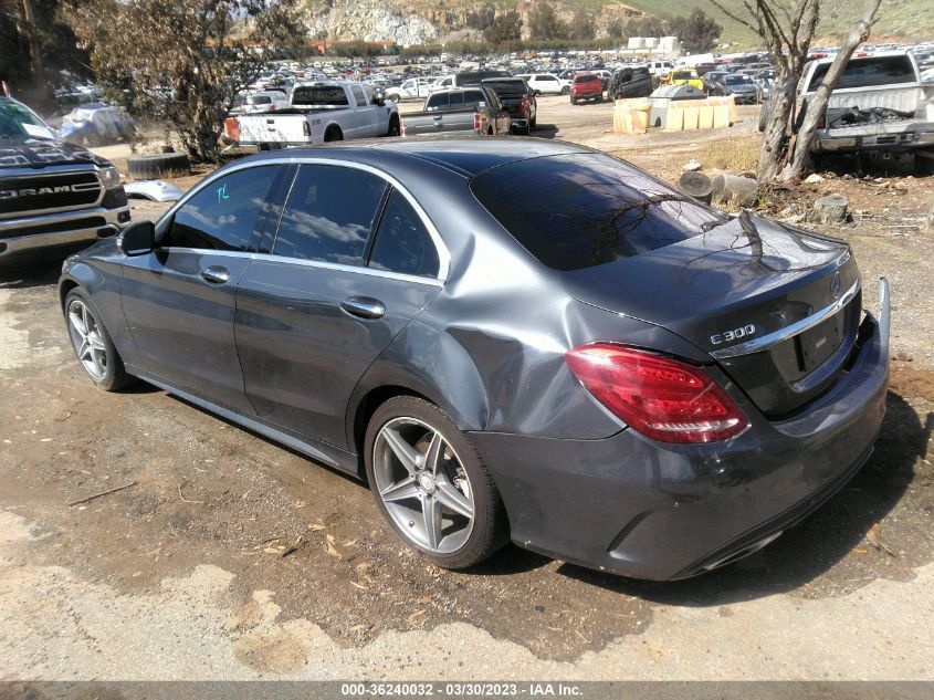 2015 MERCEDES-BENZ C-CLASS C 300 - 55SWF4KB9FU037863
