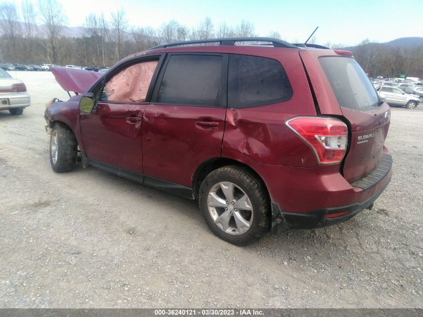 2015 SUBARU FORESTER 2.5I PREMIUM - JF2SJADC4FH423532