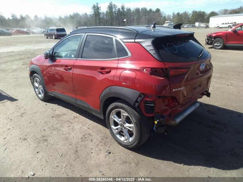 2022 HYUNDAI KONA SEL - KM8K6CABXNU850531
