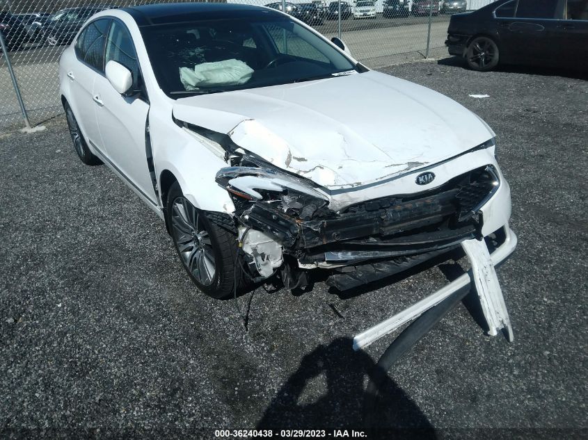 2014 KIA CADENZA PREMIUM - KNALN4D78E5140592