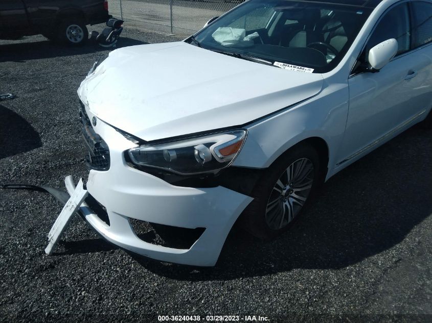 2014 KIA CADENZA PREMIUM - KNALN4D78E5140592
