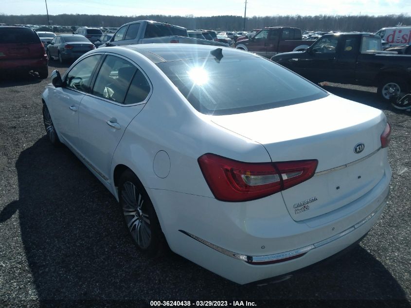 2014 KIA CADENZA PREMIUM - KNALN4D78E5140592