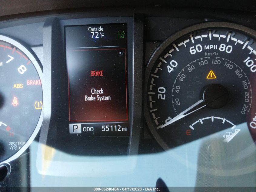 2019 TOYOTA TACOMA 4WD SR/SR5/TRD SPORT - 3TMCZ5AN0KM251434