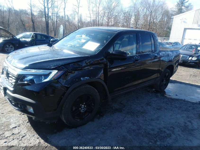 2017 HONDA RIDGELINE BLACK EDITION - 5FPYK3F80HB018241