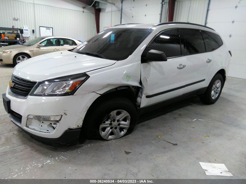 2016 CHEVROLET TRAVERSE LS - 1GNKVFKD6GJ311019