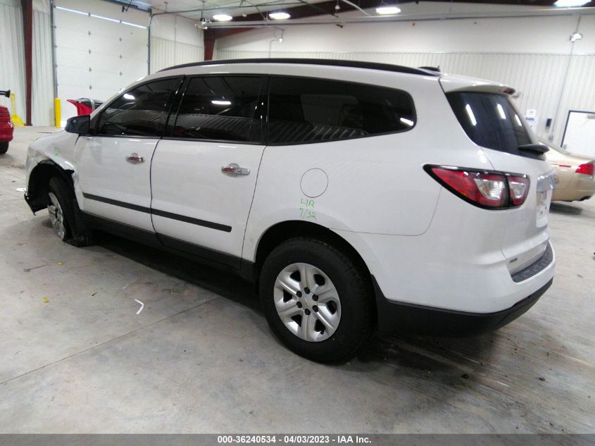 2016 CHEVROLET TRAVERSE LS - 1GNKVFKD6GJ311019