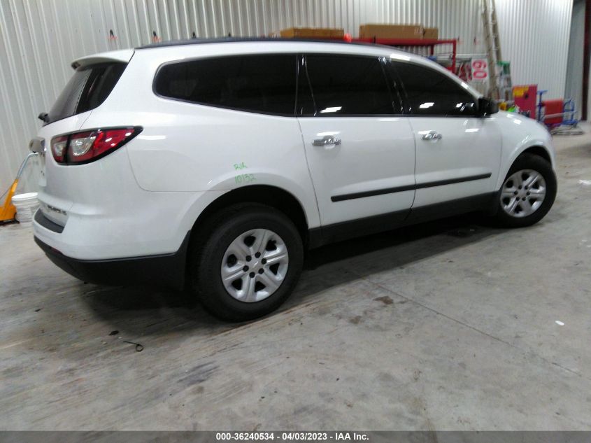2016 CHEVROLET TRAVERSE LS - 1GNKVFKD6GJ311019