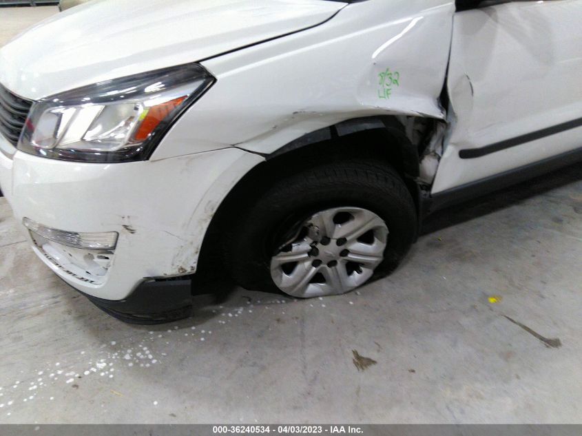 2016 CHEVROLET TRAVERSE LS - 1GNKVFKD6GJ311019