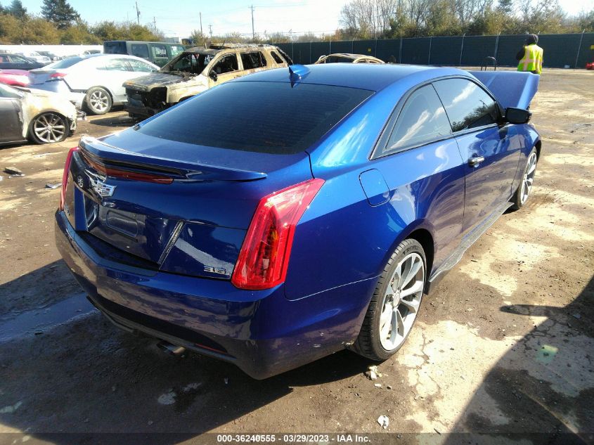 2015 CADILLAC ATS COUPE PERFORMANCE AWD - 1G6AJ1R36F0112009