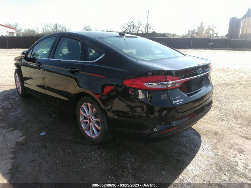 2017 FORD FUSION SE - 3FA6P0H77HR109497