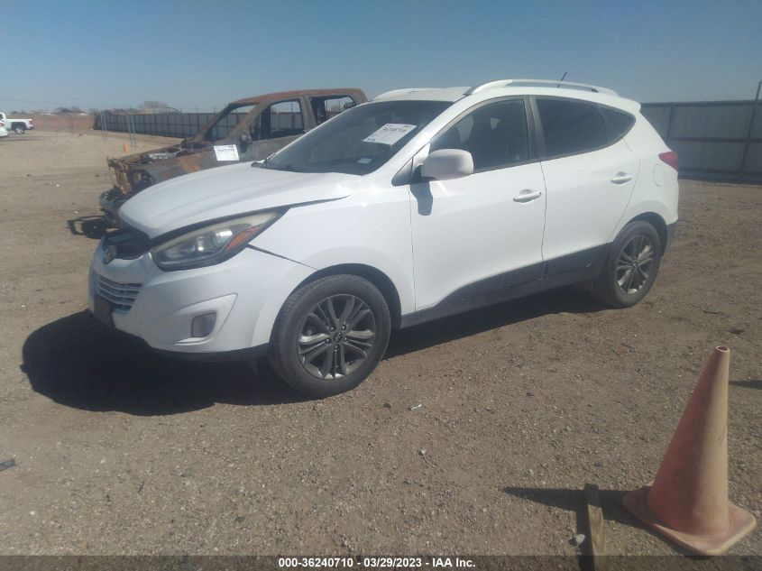 2014 HYUNDAI TUCSON SE - KM8JU3AG9EU845155