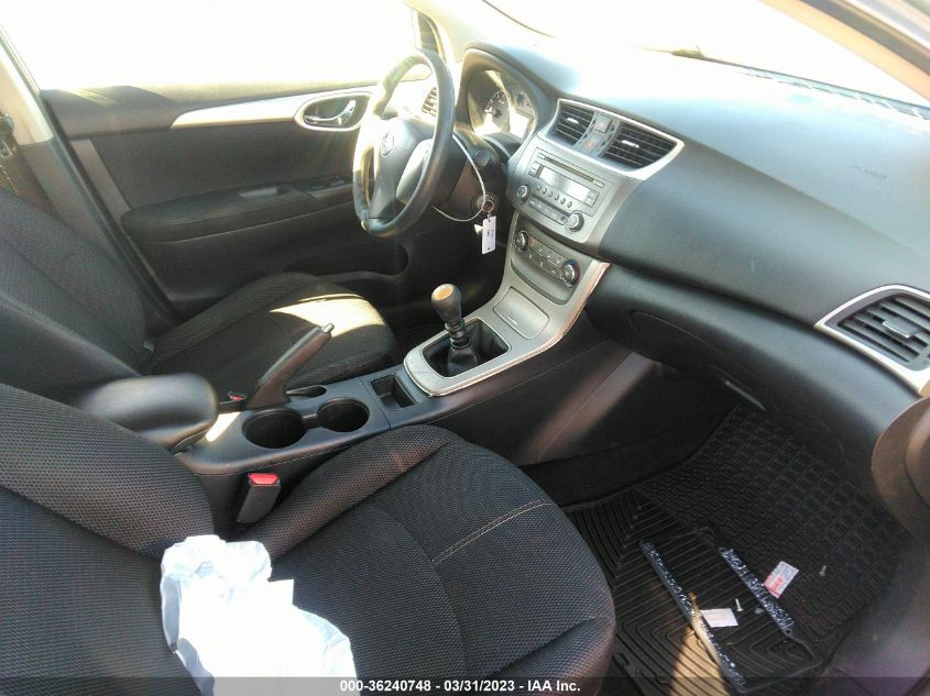 2013 NISSAN SENTRA S - 3N1AB7APXDL722090