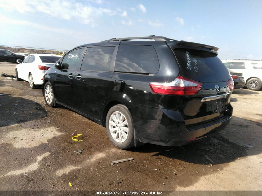 2015 TOYOTA SIENNA XLE/XLE AAS/LTD - 5TDYK3DC3FS674135