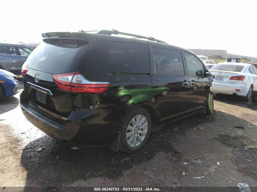 2015 TOYOTA SIENNA XLE/XLE AAS/LTD - 5TDYK3DC3FS674135