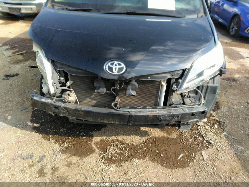 2015 TOYOTA SIENNA XLE/XLE AAS/LTD - 5TDYK3DC3FS674135