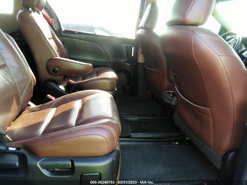 2015 TOYOTA SIENNA XLE/XLE AAS/LTD - 5TDYK3DC3FS674135