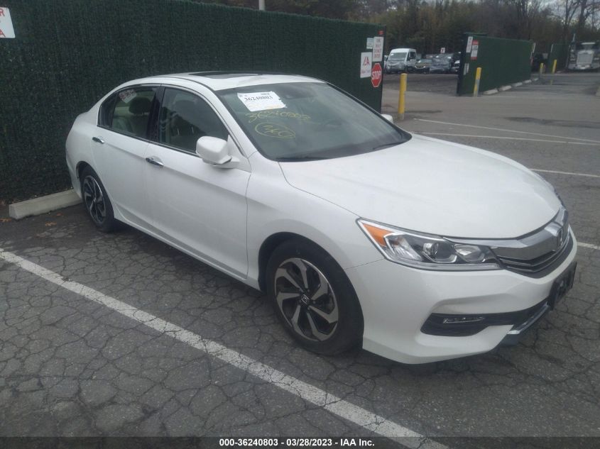 2017 HONDA ACCORD SEDAN EX-L V6 - 1HGCR3F07HA036240