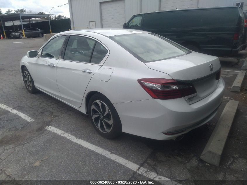 2017 HONDA ACCORD SEDAN EX-L V6 - 1HGCR3F07HA036240