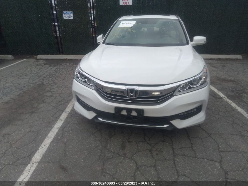 2017 HONDA ACCORD SEDAN EX-L V6 - 1HGCR3F07HA036240
