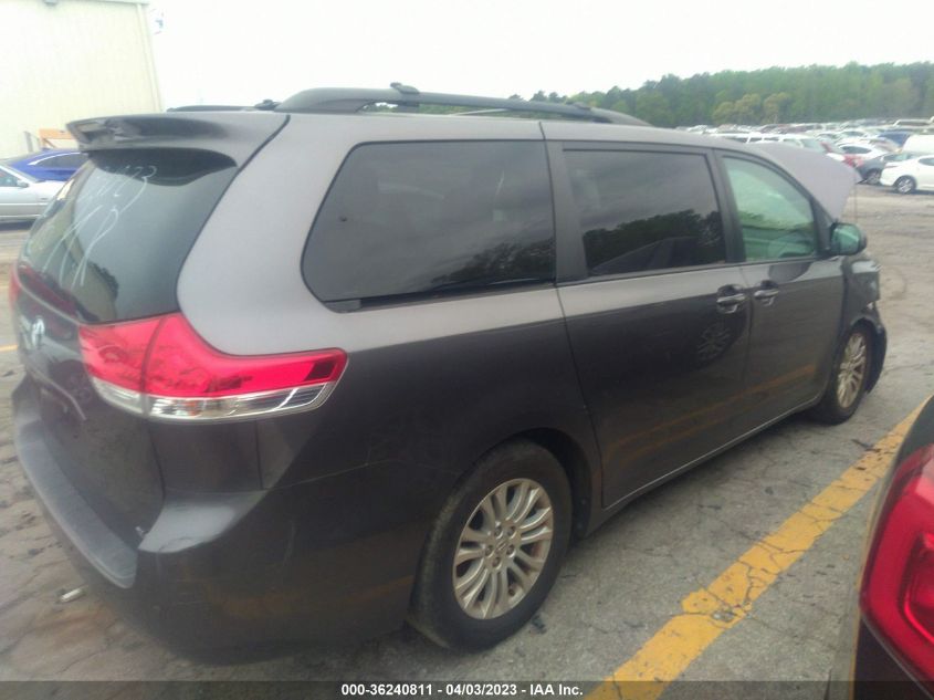 2014 TOYOTA SIENNA XLE/XLE AAS/LTD - 5TDYK3DCXES488896