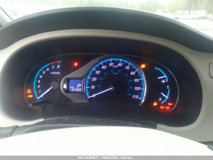 2014 TOYOTA SIENNA XLE/XLE AAS/LTD - 5TDYK3DCXES488896