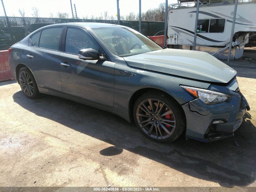 2022 INFINITI Q50 RED SPORT 400 - JN1FV7DR1NM390185