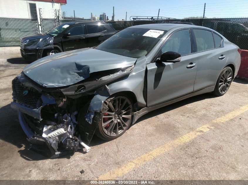 2022 INFINITI Q50 RED SPORT 400 - JN1FV7DR1NM390185