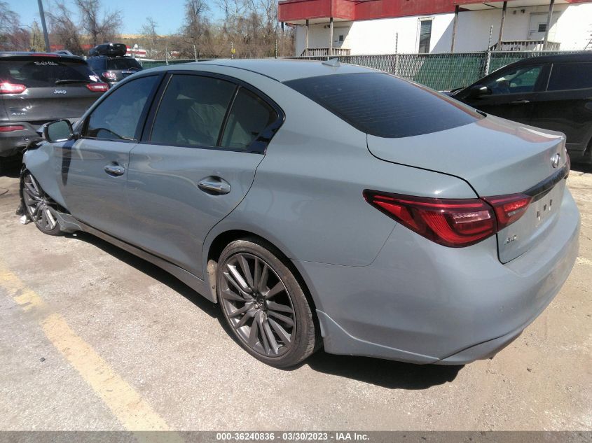 2022 INFINITI Q50 RED SPORT 400 - JN1FV7DR1NM390185