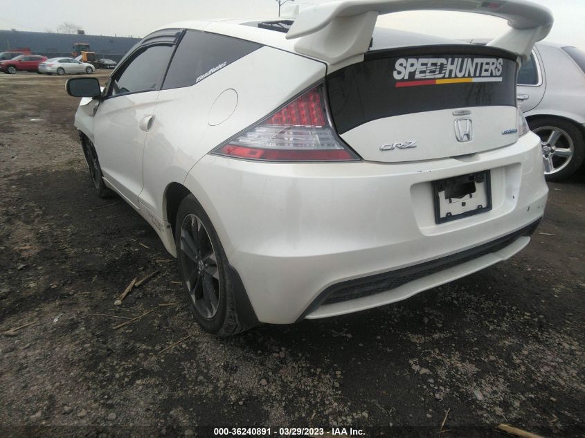 2014 HONDA CR-Z EX JHMZF1D69ES002737