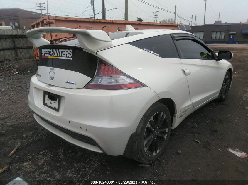 2014 HONDA CR-Z EX JHMZF1D69ES002737
