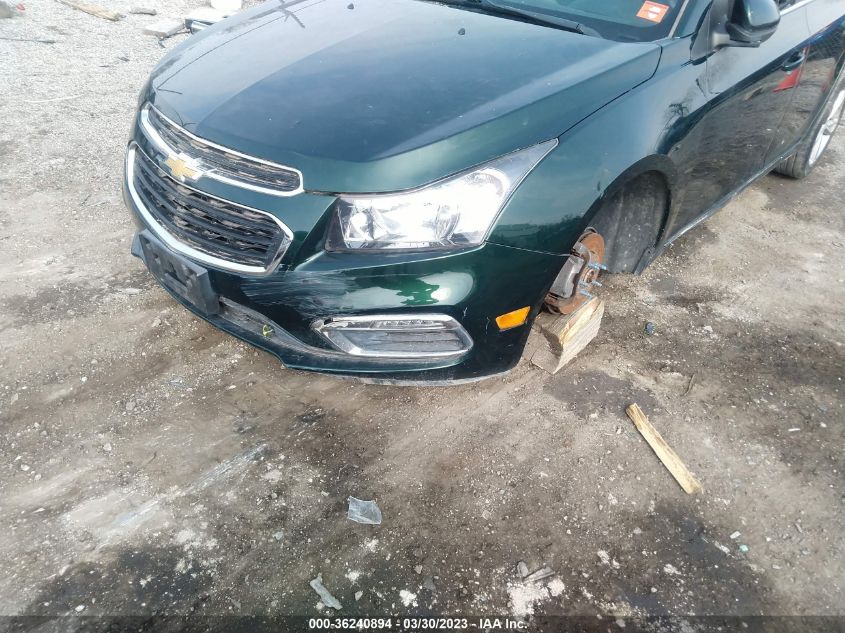 2015 CHEVROLET CRUZE LT - 1G1PE55B3F7167134
