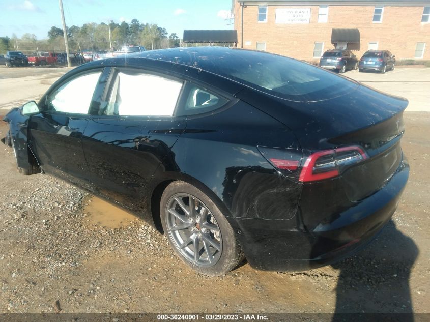 2022 TESLA MODEL 3 LONG RANGE - 5YJ3E1EB8NF263649