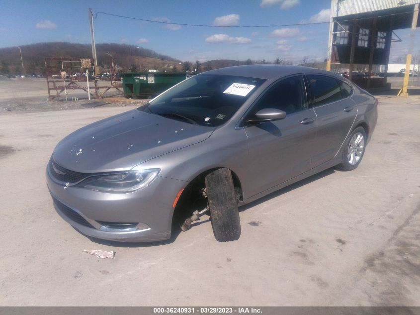 2015 CHRYSLER 200 LIMITED - 1C3CCCAB6FN755465
