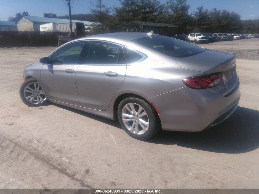 2015 CHRYSLER 200 LIMITED - 1C3CCCAB6FN755465