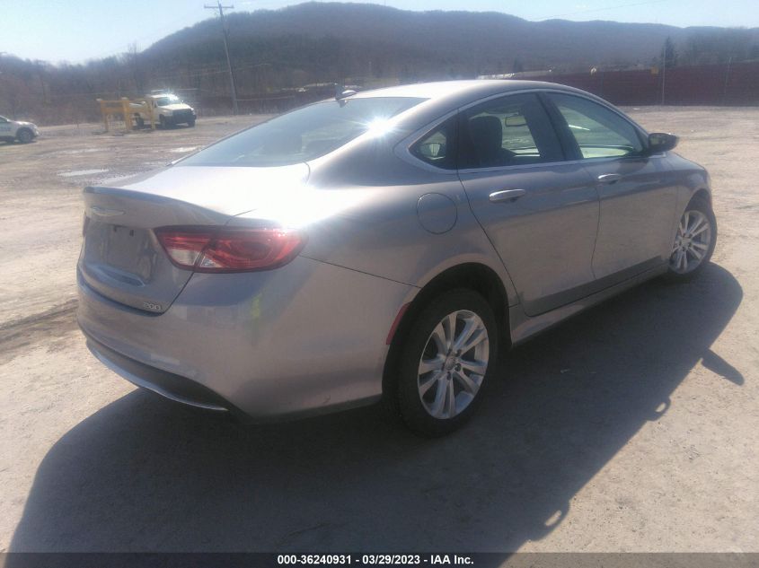 2015 CHRYSLER 200 LIMITED - 1C3CCCAB6FN755465