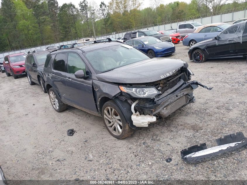 2016 LAND ROVER DISCOVERY SPORT HSE LUX - SALCT2BG3GH570315