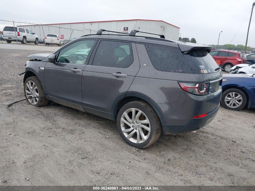 2016 LAND ROVER DISCOVERY SPORT HSE LUX - SALCT2BG3GH570315