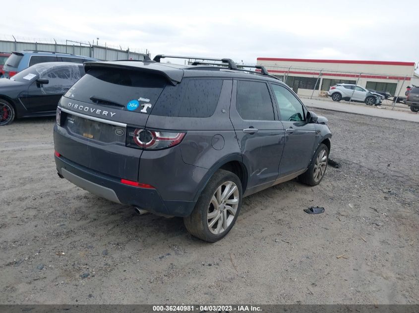 2016 LAND ROVER DISCOVERY SPORT HSE LUX - SALCT2BG3GH570315