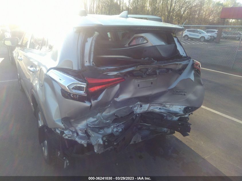 2017 TOYOTA RAV4 HYBRID LIMITED JTMDJREVXHD110470