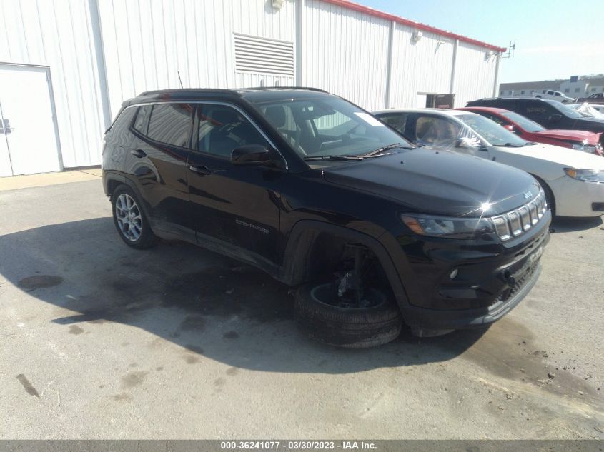 2022 JEEP COMPASS LATITUDE LUX - 3C4NJDFB4NT204572